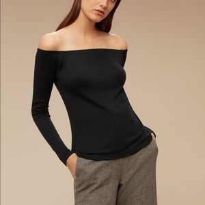 Aritzia Babaton Off Shoulder top